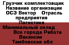 Грузчик-комплектовщик › Название организации ­ ОСЭ-Вектор › Отрасль предприятия ­ Логистика › Минимальный оклад ­ 18 000 - Все города Работа » Вакансии   . Тамбовская обл.,Моршанск г.